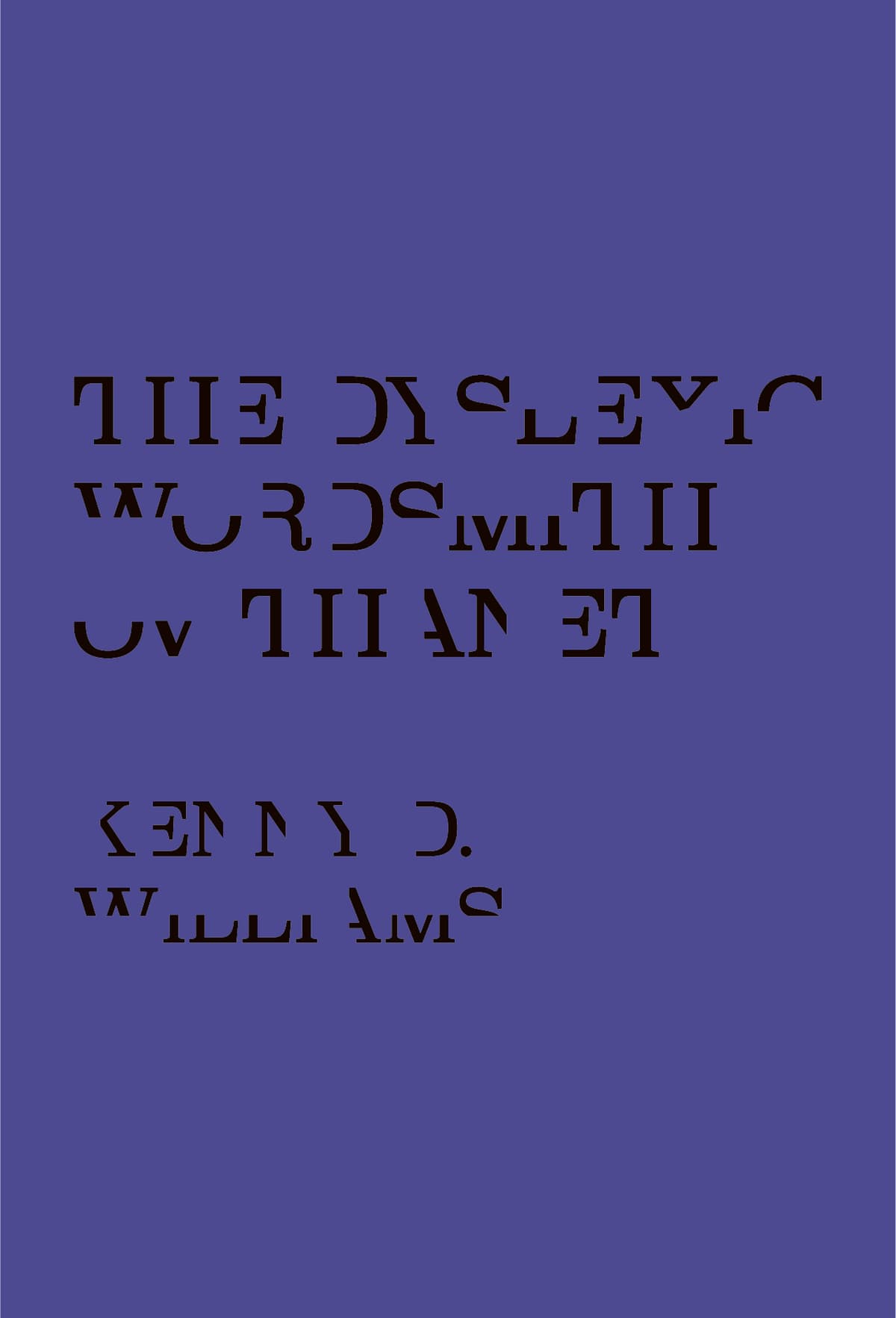 The Dyslexic Wordsmith ov Thanet cover